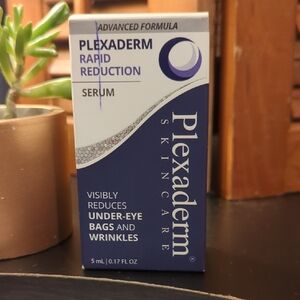 Plexaderm Rapid Reduction Serum Eyes Face Dark Circles Wrinkles .17 OZ 5 ML NEW